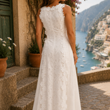 Della – Elegantne maxi kleit bordos