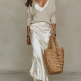 Elena – Siidine midi kleit