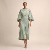 CLEMENTINE – Lilled midi kleit elegantse taljega