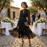 Mariana – Elegantne plisseeritud kleit