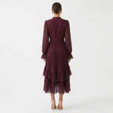 Mariana – Elegantne plisseeritud kleit