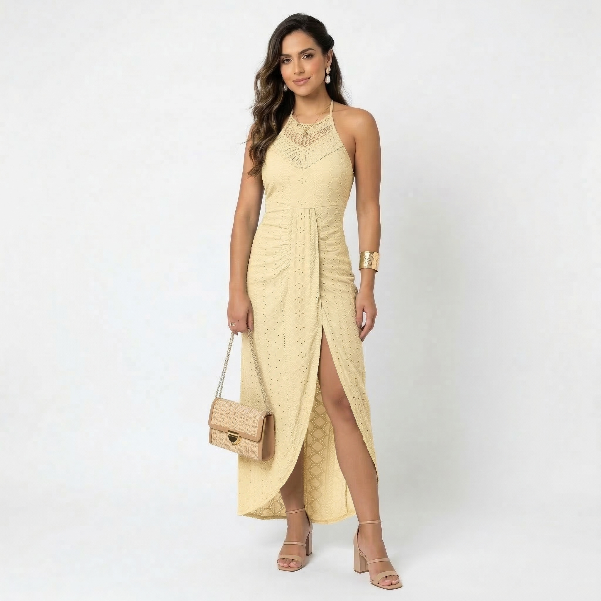 Valentina – Elegantne midi kleit