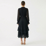 Mariana – Elegantne plisseeritud kleit