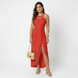 Valentina – Elegantne midi kleit