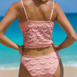 Off White – Elegantne tankini komplekt