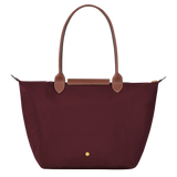 Le Pliage – Suur kandekott burgundia punases