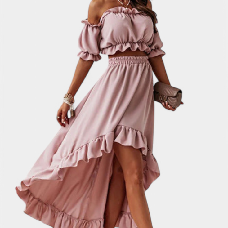 Katja – Elegantne avatud komplekt