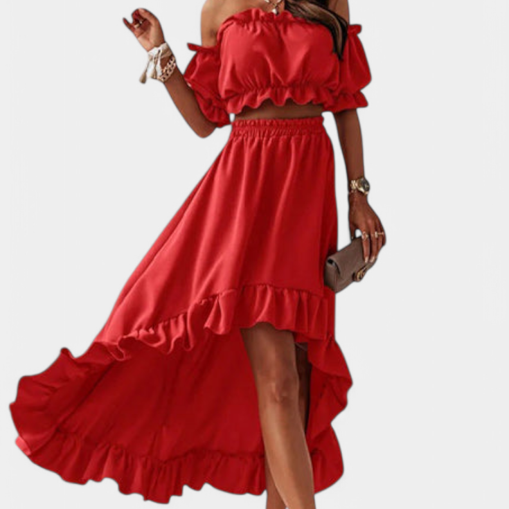 Katja – Elegantne avatud komplekt