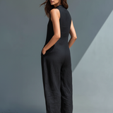 Tuta – Minimalistlik lina jumpsuit
