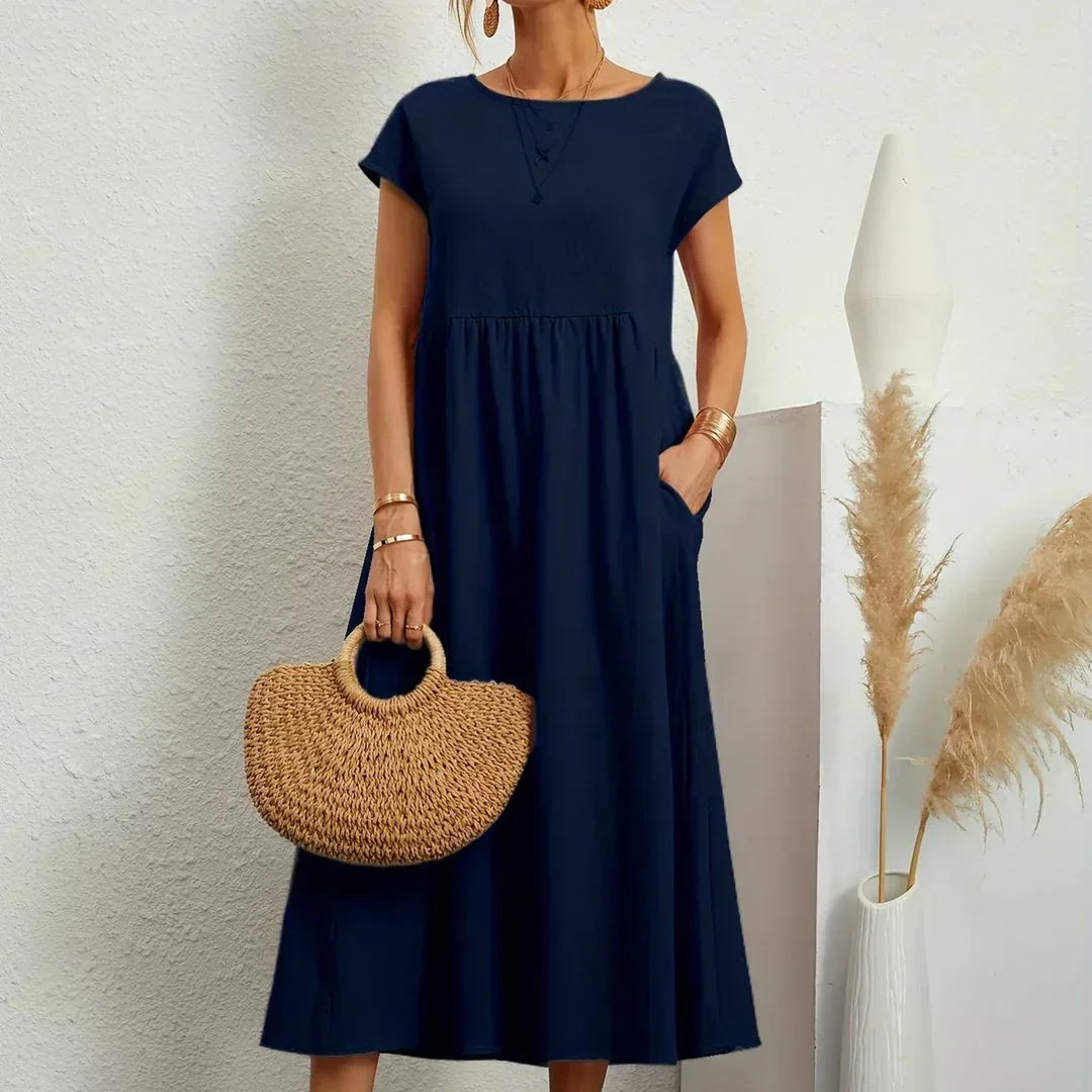 Isabel – Elegantne midi kleit