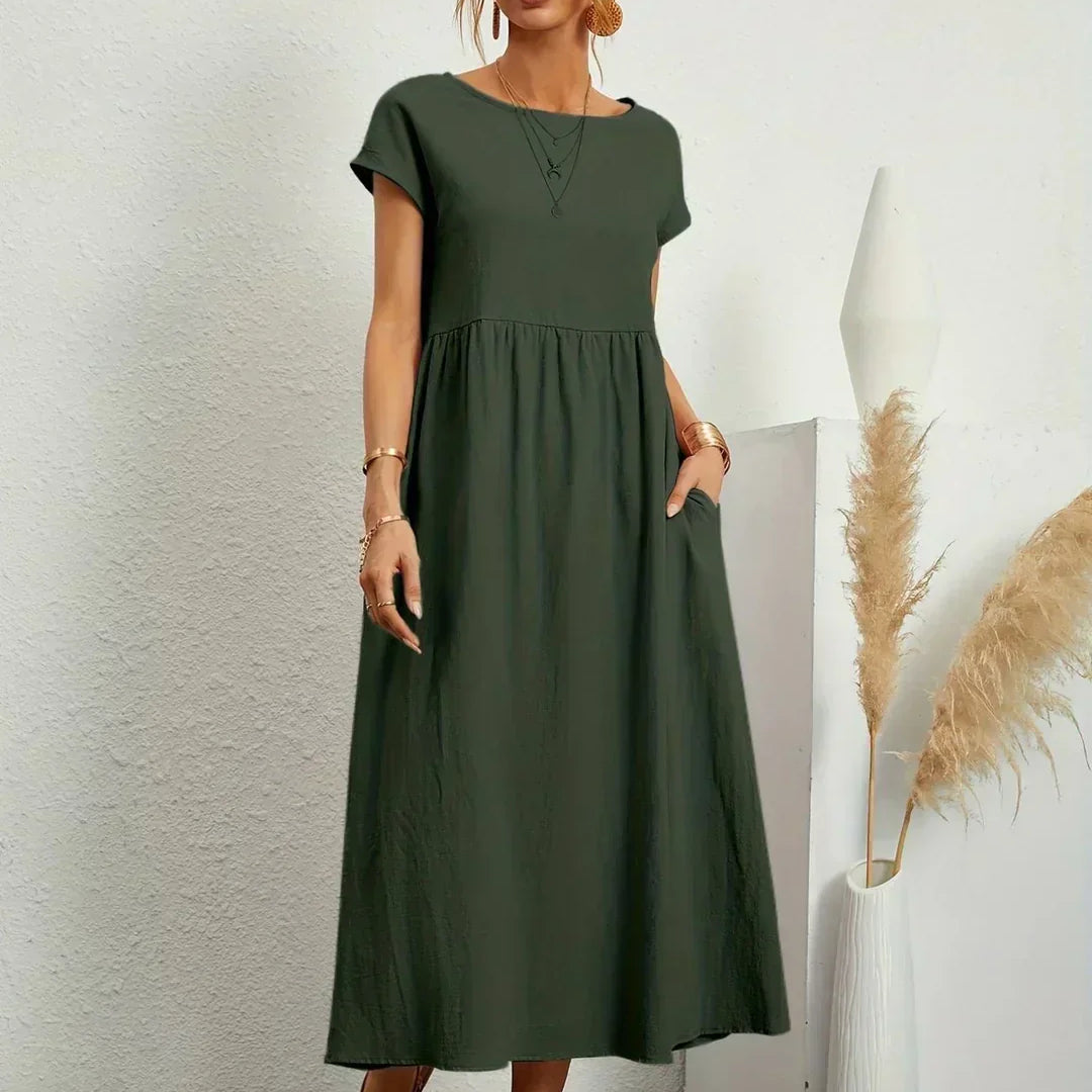 Isabel – Elegantne midi kleit