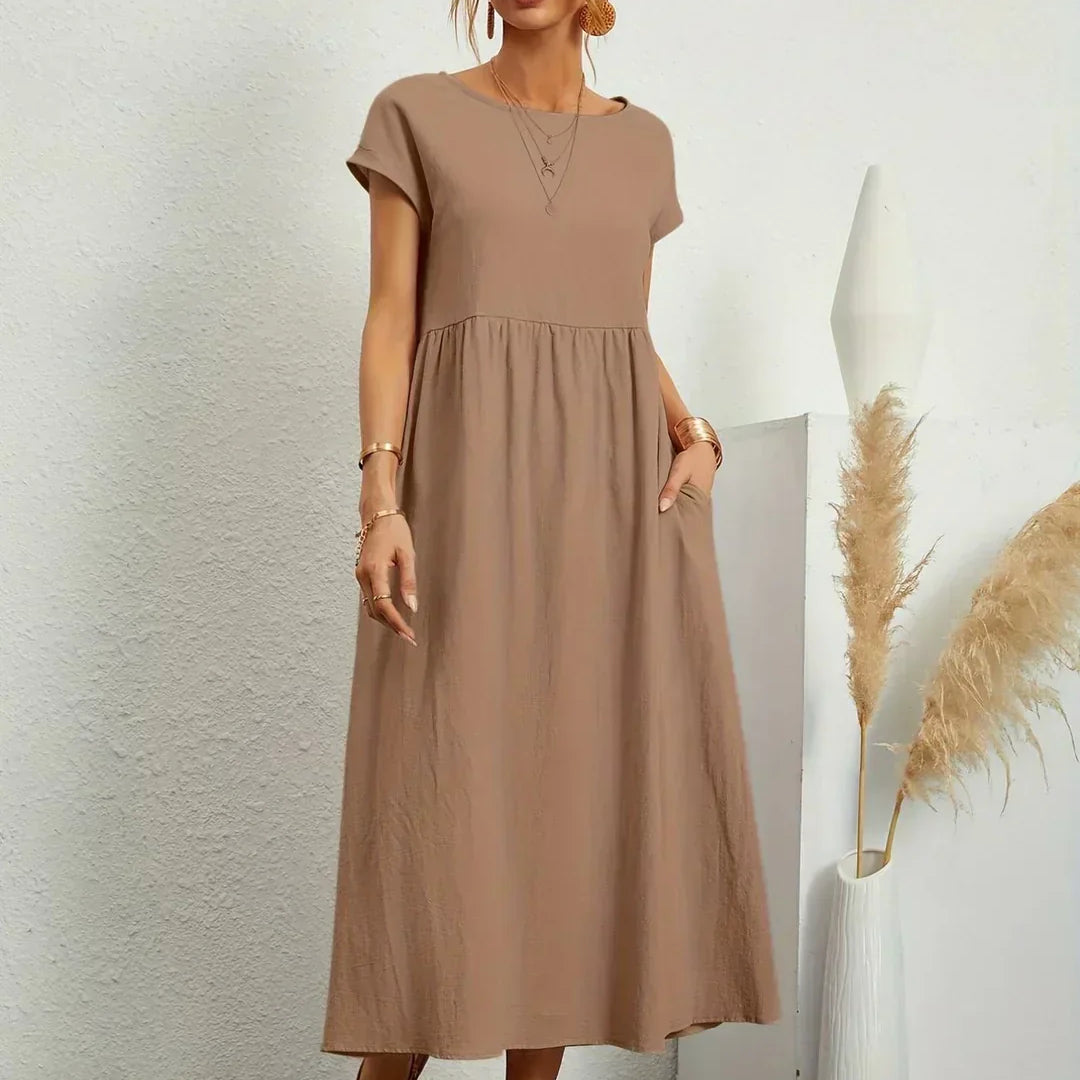 Isabel – Elegantne midi kleit