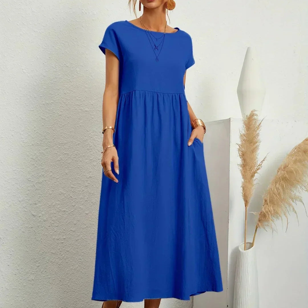 Heike – Voolav midikleidi elegants
