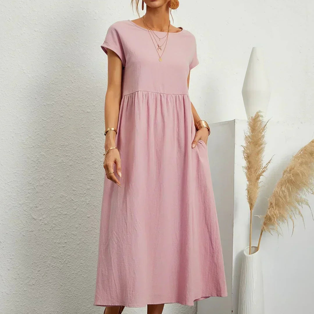 Heike – Voolav midikleidi elegants