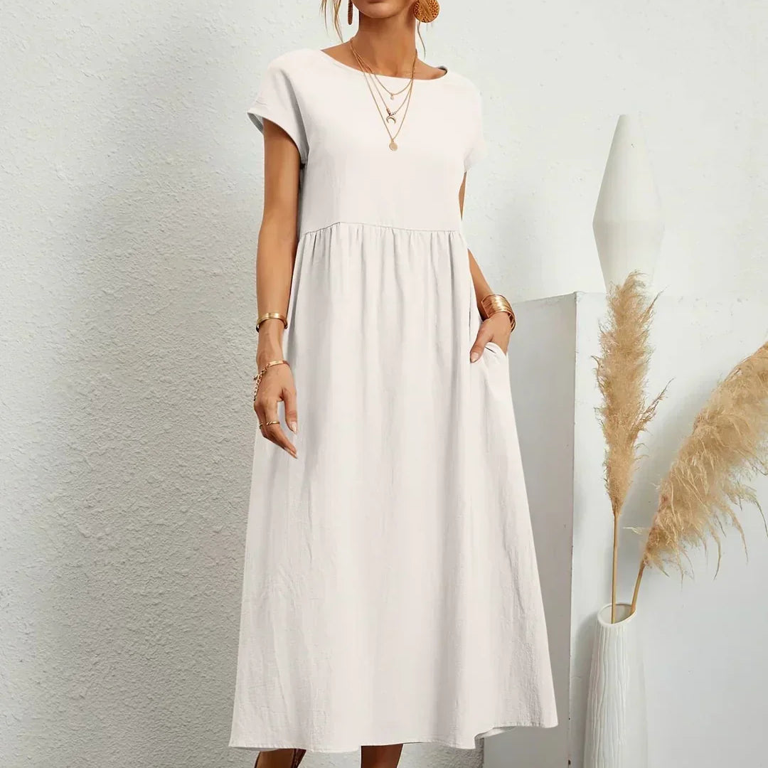 Isabel – Elegantne midi kleit