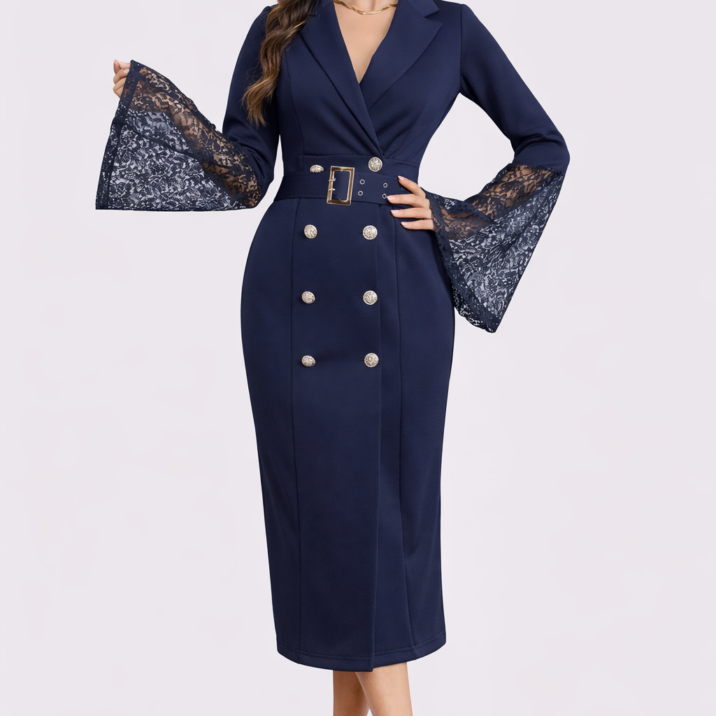 Medusa – Elegantne midi kleit