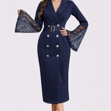 Medusa – Elegantne midi kleit