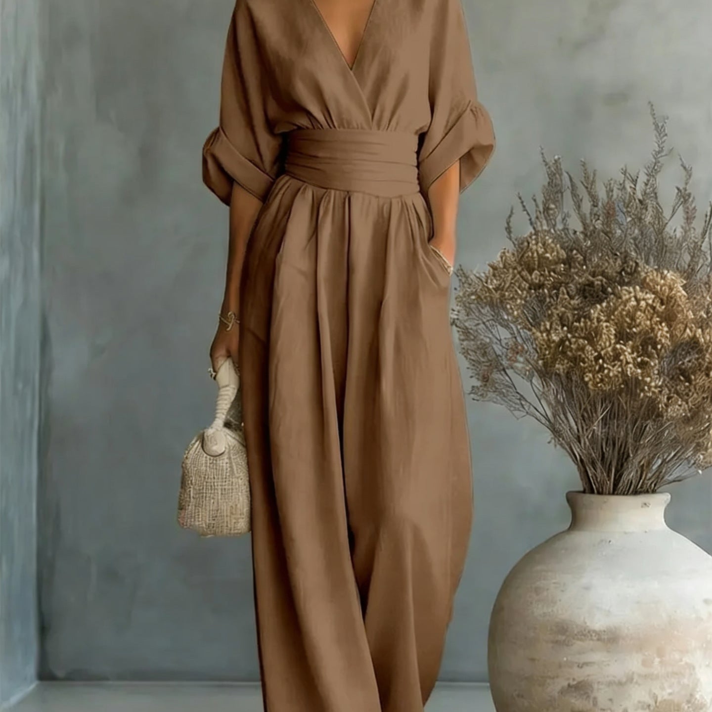 Maxi – Elegantne ühekordne kleit