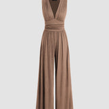 CHARITY – Šikk ilma varrukateta laia jala jumpsuit