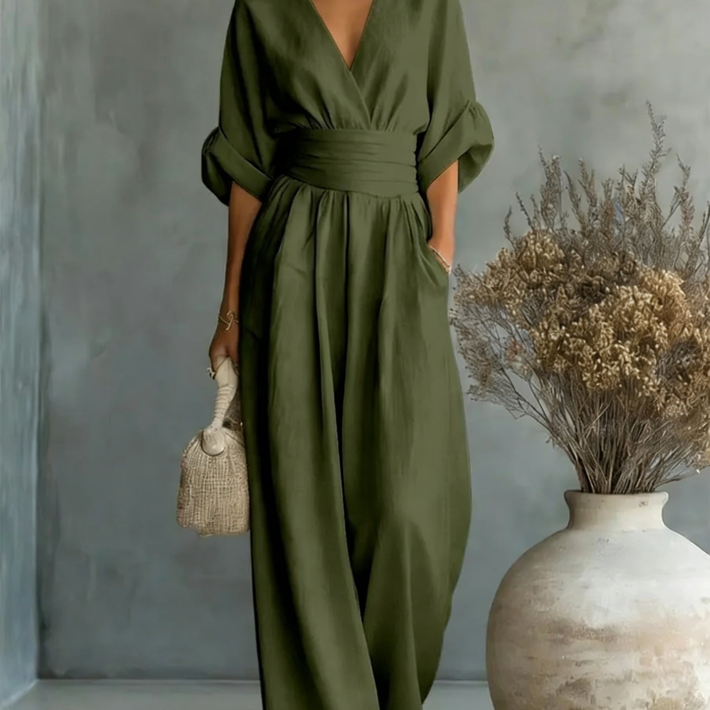 Maxi – Elegantne ühekordne kleit