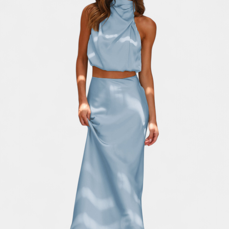 Hanna – Elegantne drapeeritud kleit