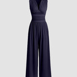 Lina – Elegantne jumpsuit laia säärega