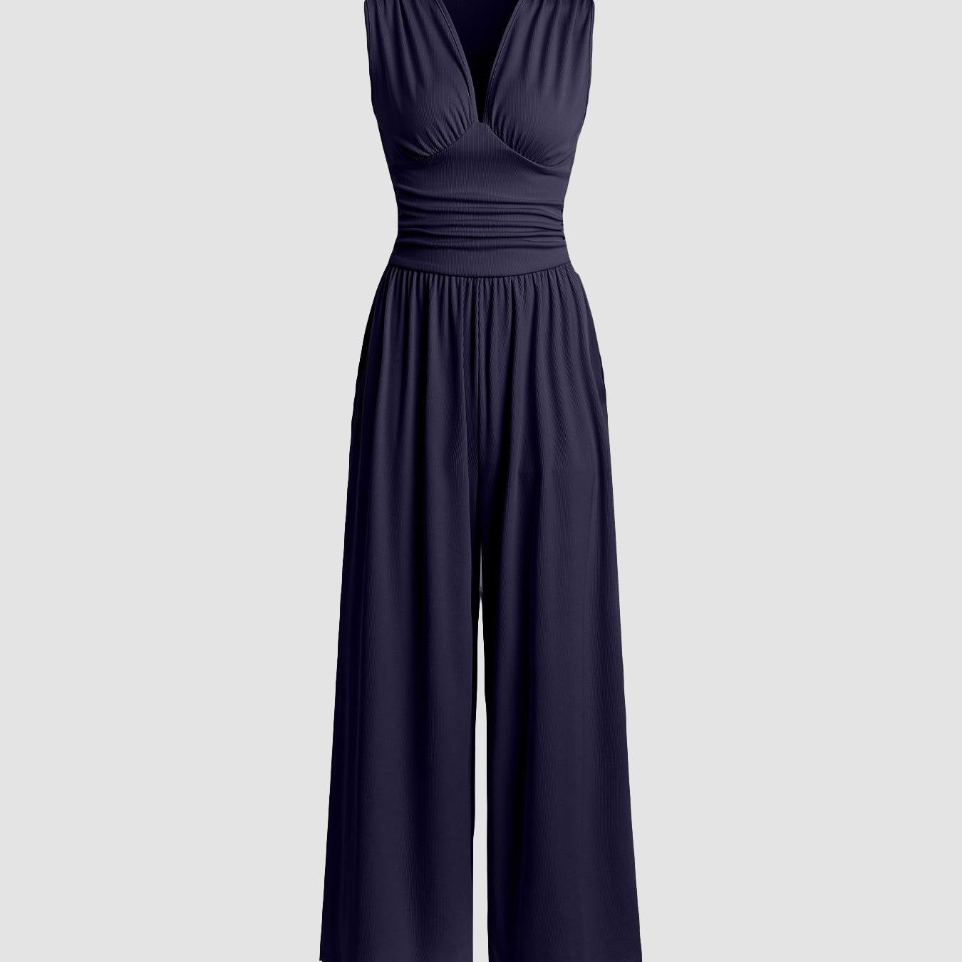CHARITY – Šikk ilma varrukateta laia jala jumpsuit