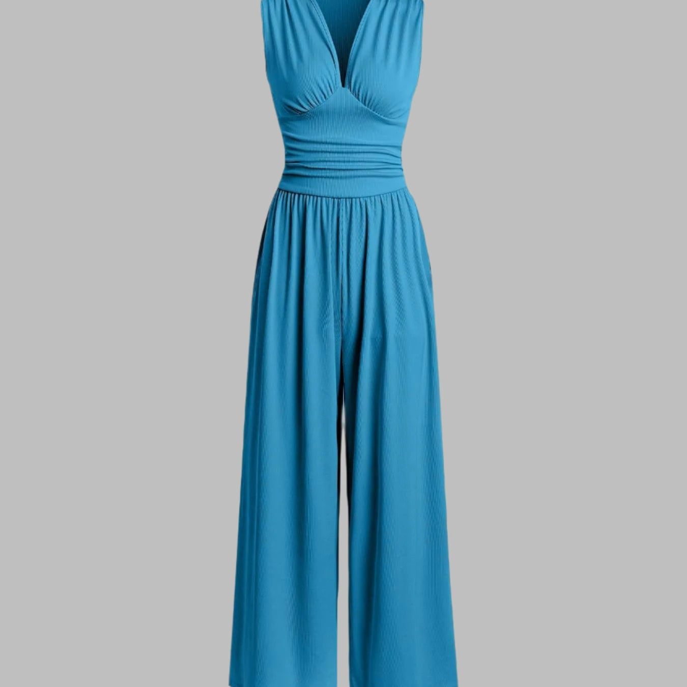 CHARITY – Šikk ilma varrukateta laia jala jumpsuit