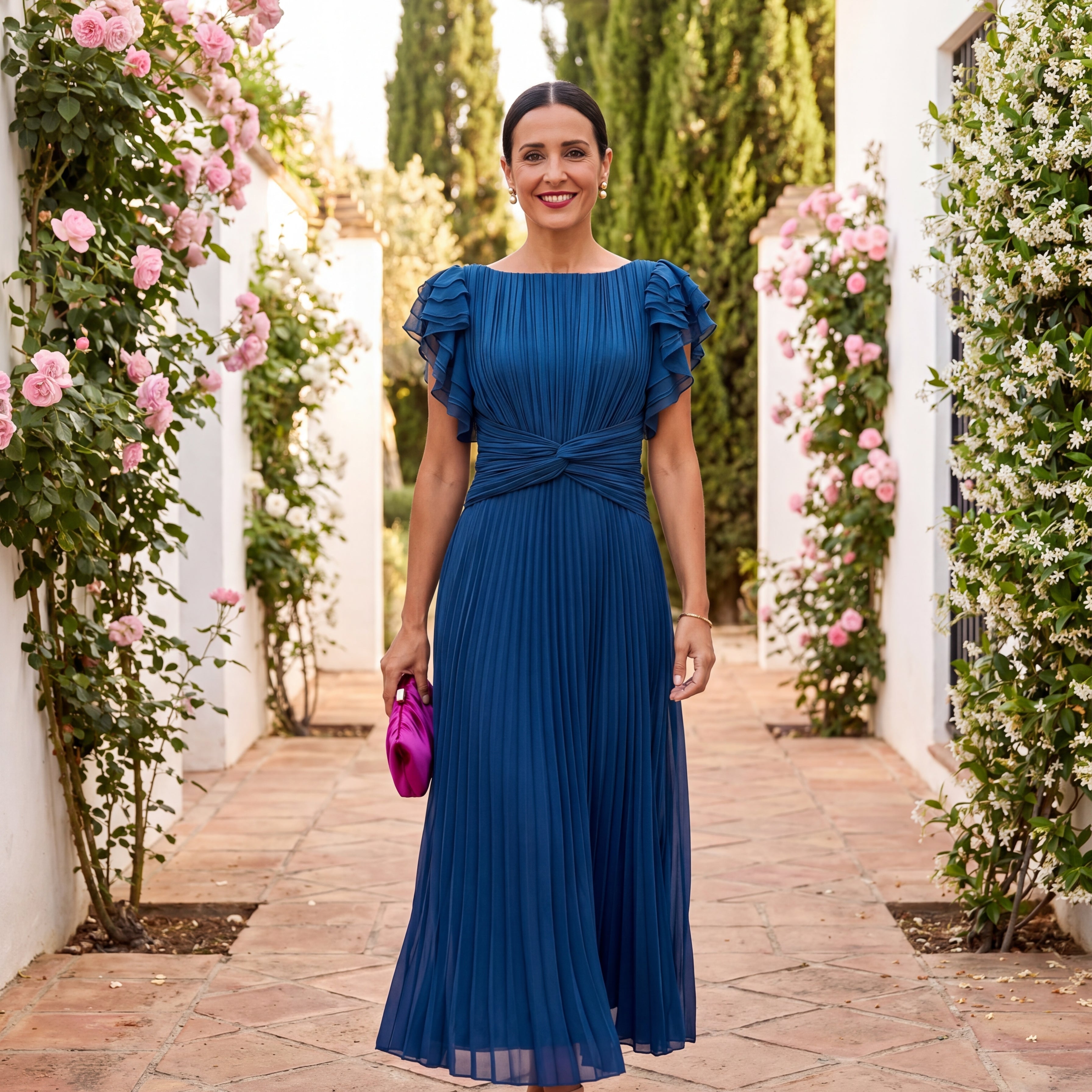Velissa – Elegantne midi kleit