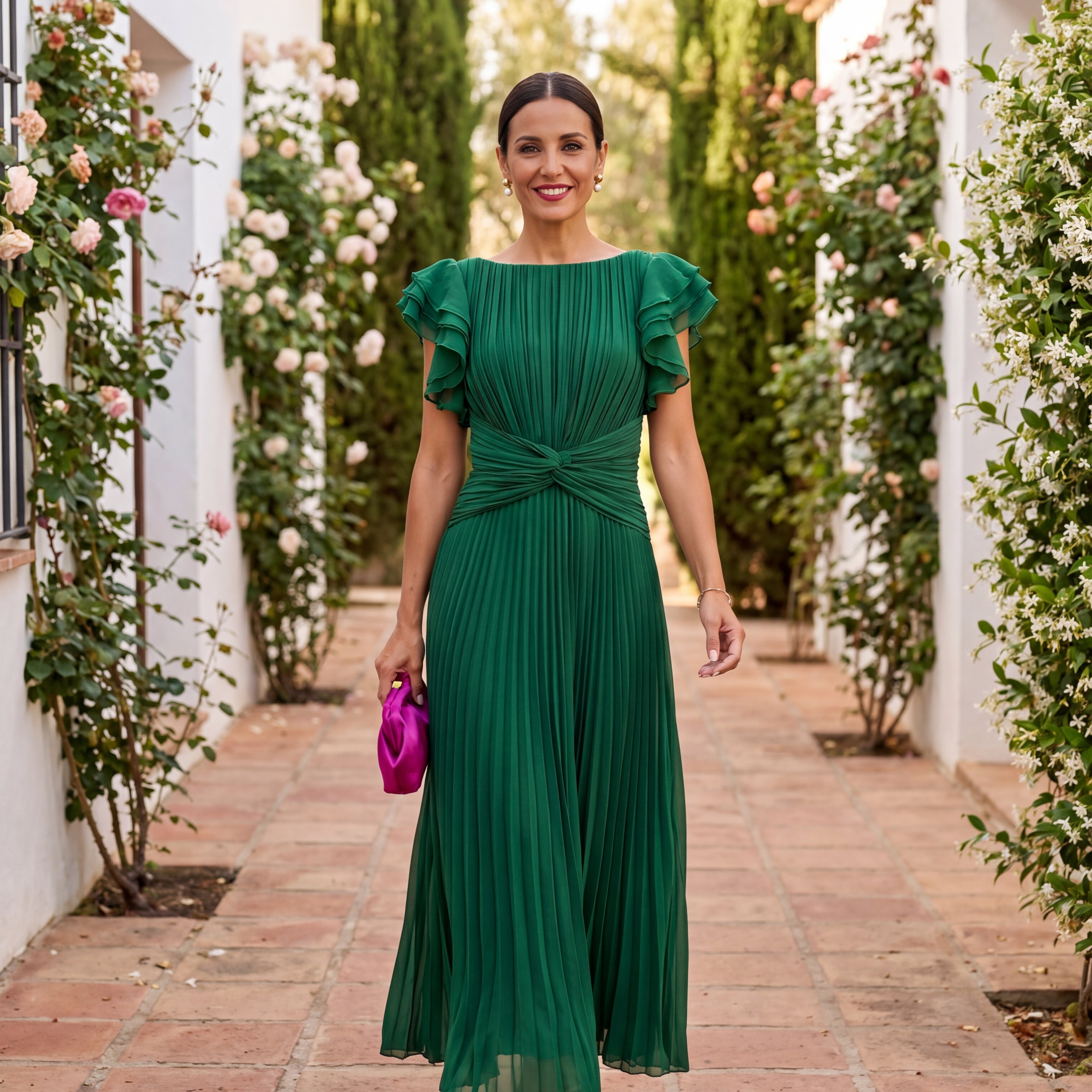 Velissa – Elegantne midi kleit