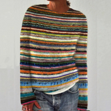 Mugav – Barvit pulover s Fair Isle vzorcem