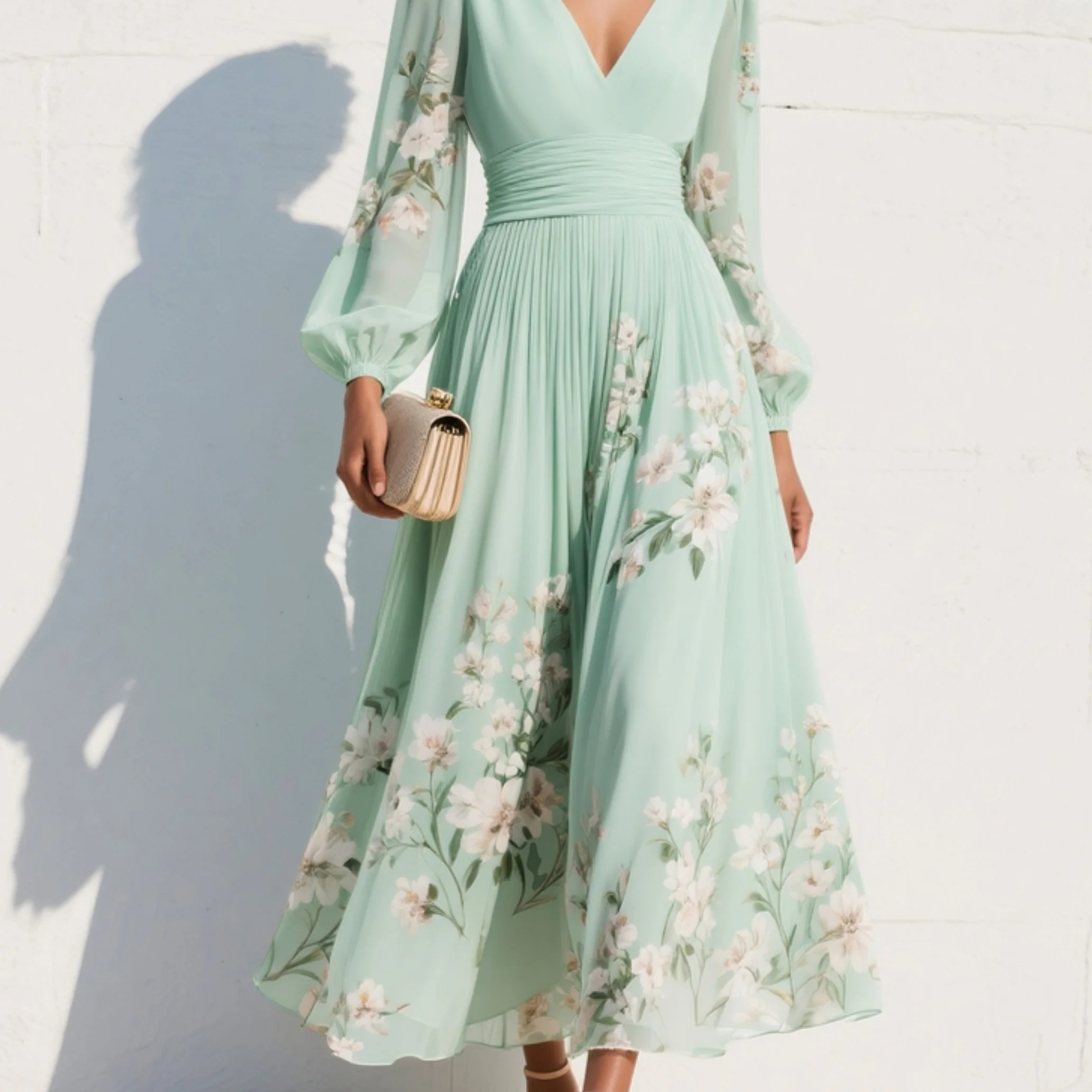 NIRENA – Elegantne midi kleit