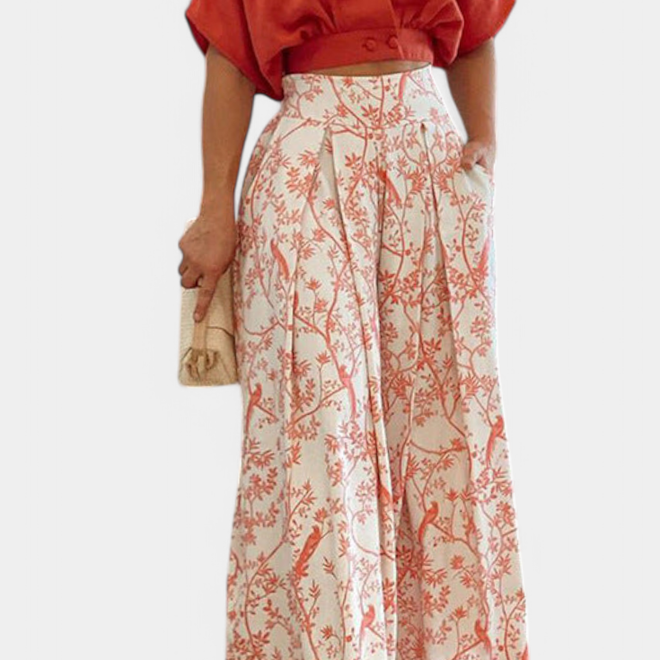 Olivia – Boho komplekt V-kaelusega