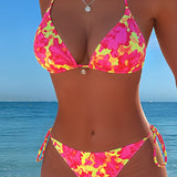 Bikini – Seksikas halter tie-dye