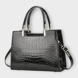 Verdelle – Elegantne käekott krokodillimustriga