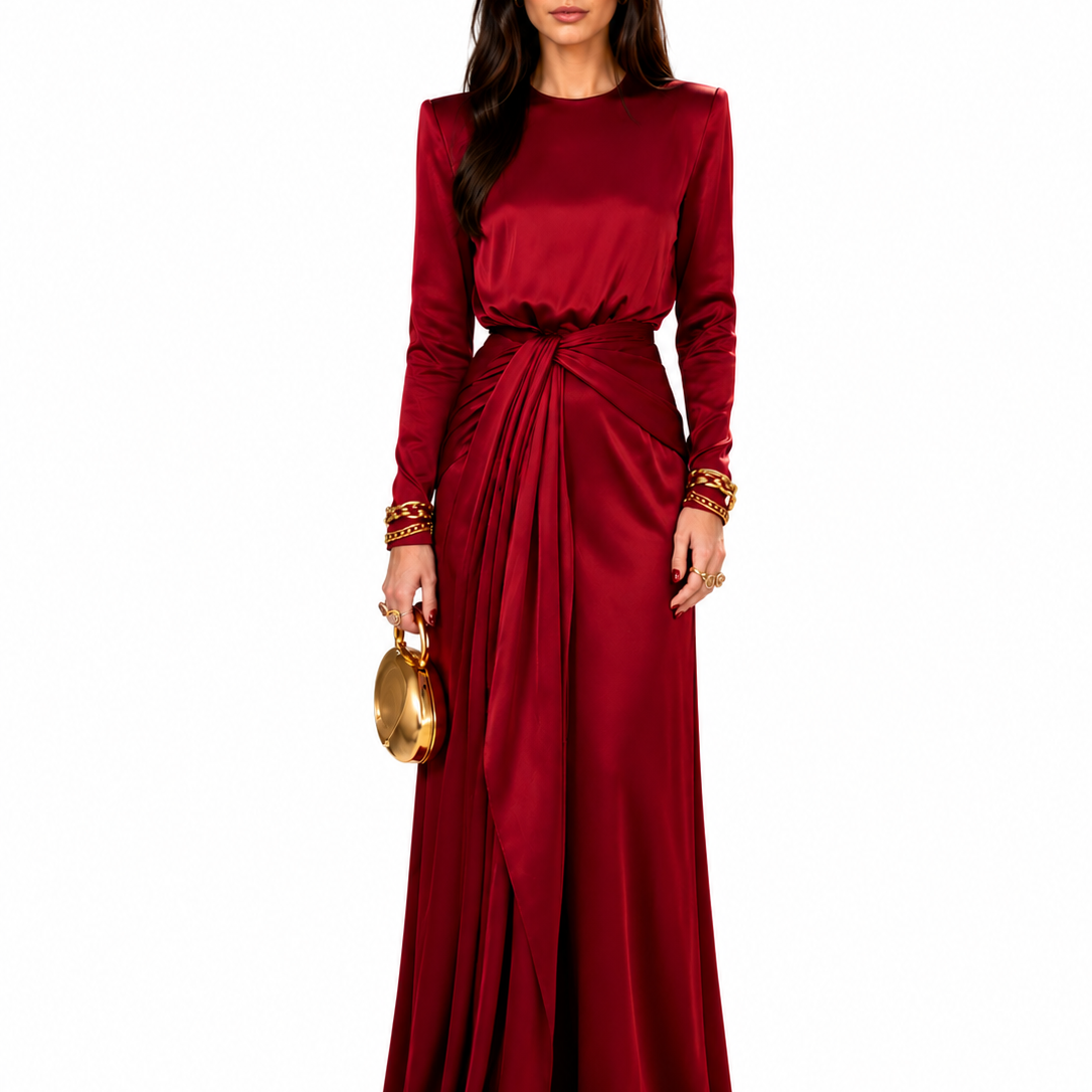 Satiin – Elegantne maxi kleit