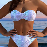 Leopard – Stiilsed bandeau bikiinid