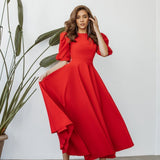 LESA – Elegantne midi kleit