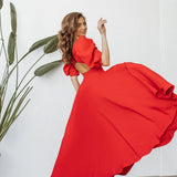 LESA – Elegantne midi kleit