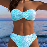 Leopard – Stiilsed bandeau bikiinid