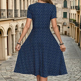Vintage – Retro täpiline kleit