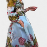 Sanne – Elegantne lillemustriga komplekt