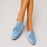 Chloé – Šikid sinised loafers