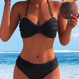 Ühevärviline – Elegantne bikini