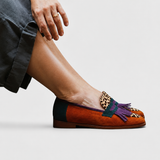 Fallon – Pruun leopardimustriga loafers