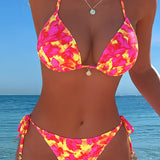 Bikini – Seksikas halter tie-dye
