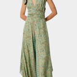 Leandra – Elegantne kleit lillemustriga