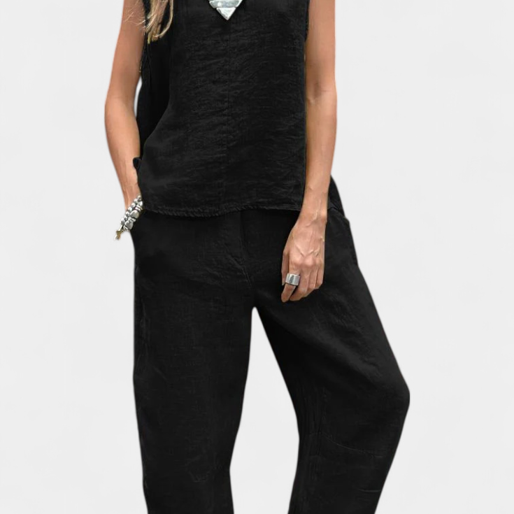 Leona – Elegantne vest ja püksid