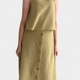 Nahk – Elegantne komplekt nupudega