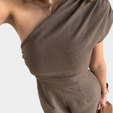 Magnoolia – Elegantne ühekülgne kleit